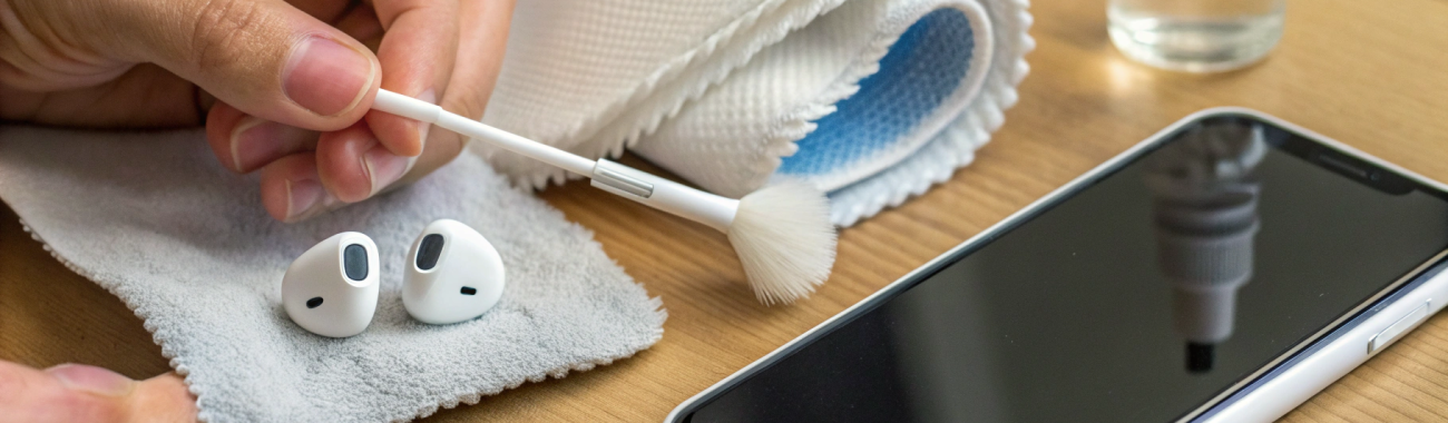 AirPods громче и чище: безопасная чистка, Ear Tip Fit Test и проверка микрофонов