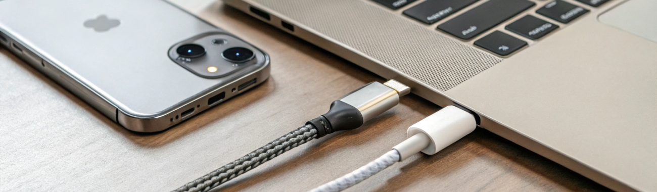 USB‑C кабели для iPhone, iPad и Mac: скорость, e‑marker и 240 Вт без мифов