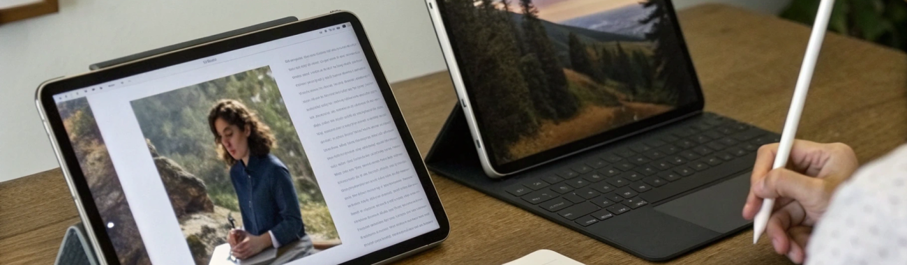 iPad Air M2 или iPad Pro M4 для учёбы и рисования: OLED против LCD, Pencil Pro и цена