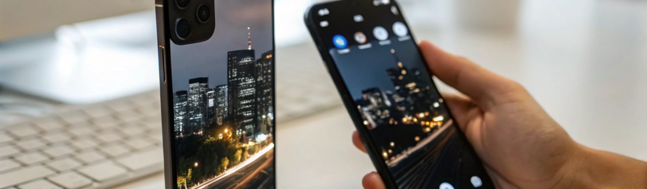 iPhone 17 Pro Max vs Galaxy S25 Ultra: камеры, зум и экосистемы в 2025