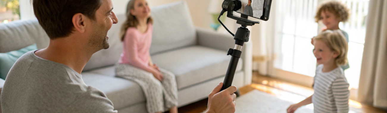 Стабилизатор или монопод для iPhone: что купить для семейного видео в 2025