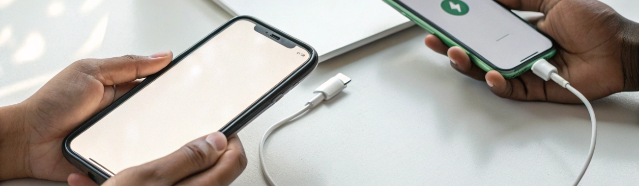 Перенос WhatsApp между iPhone по USB‑C: без iCloud и без потерь переписки