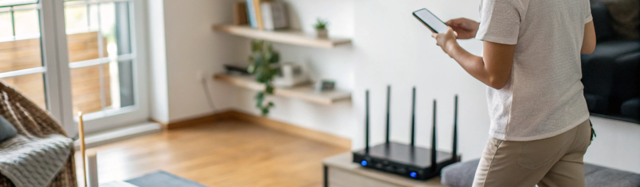 Домашний Wi‑Fi без мёртвых зон: где ставить роутер и как проверить покрытие со смартфона