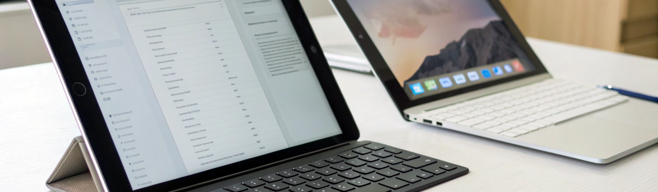 iPad Pro с клавиатурой против лёгкого ноутбука: что удобнее для офисной работы и почты