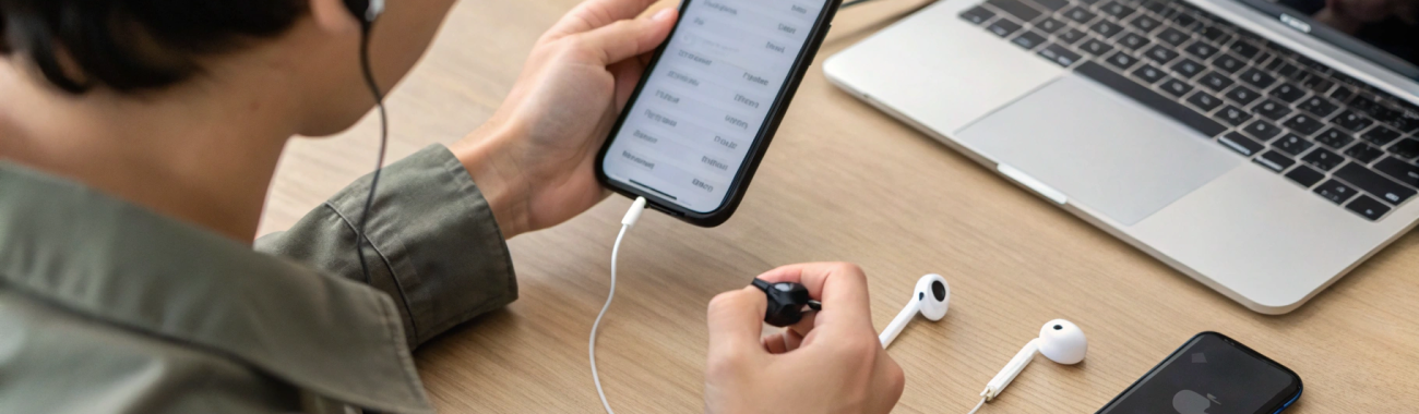 Как быстро перейти с проводных наушников на беспроводные: чек-лист настроек iPhone и Android