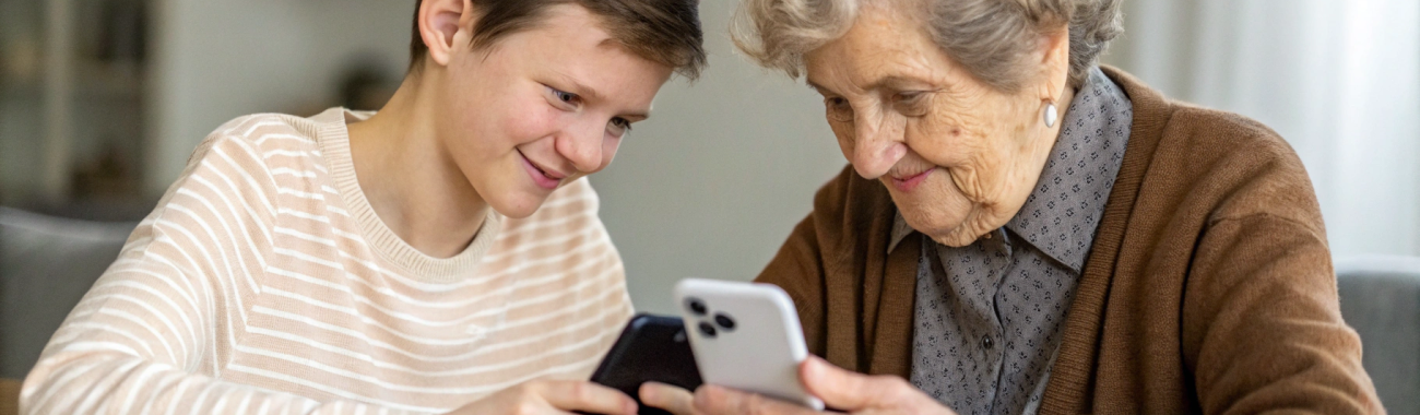 Как настроить iPhone и Android для родителей с плохим зрением: крупный текст, диктовка и Лупа