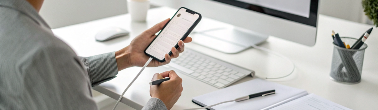 Какой iPhone взять в 2026 для работы с документами и подписей: экран, память, USB‑C