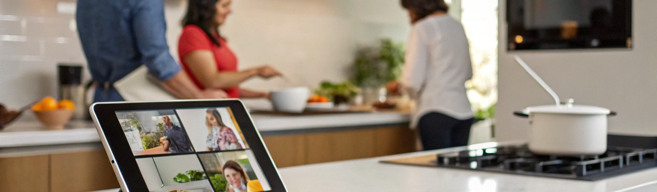 Планшет для просмотра ТВ и спорта: iPad, Samsung Tab или ТВ-приставка на кухне