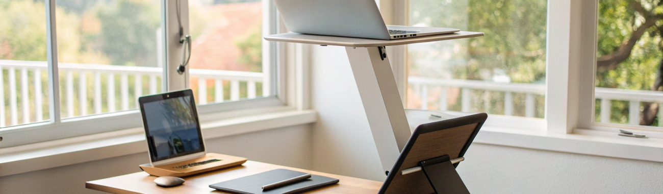 Как превратить MacBook или iPad в удобный экран для работы стоя: подставки, высота и настройки