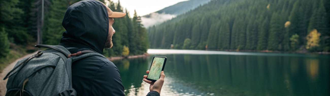 Как выбрать смартфон с хорошим GPS для походов и рыбалки
