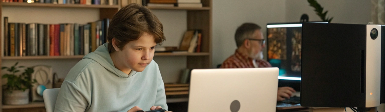 MacBook или стационарный ПК для ребёнка‑геймера: как не ошибиться с ожиданиями
