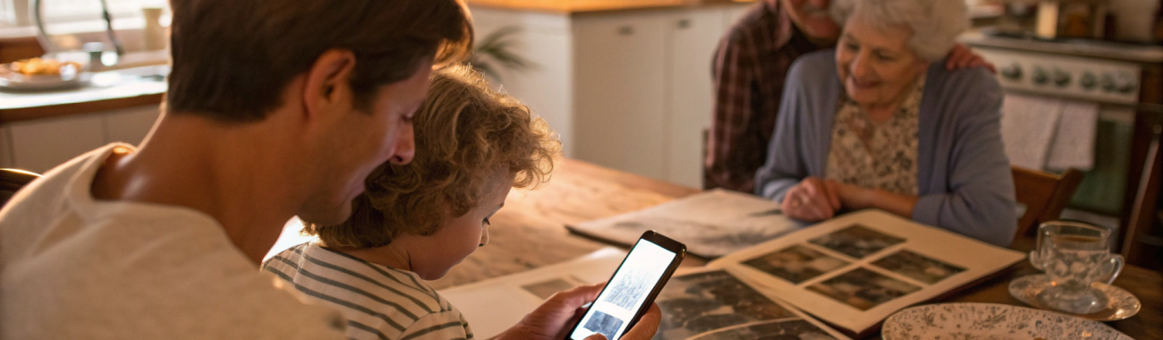 Android‑смартфон как домашний фото‑склад: сортируем старые альбомы родителей за выходные