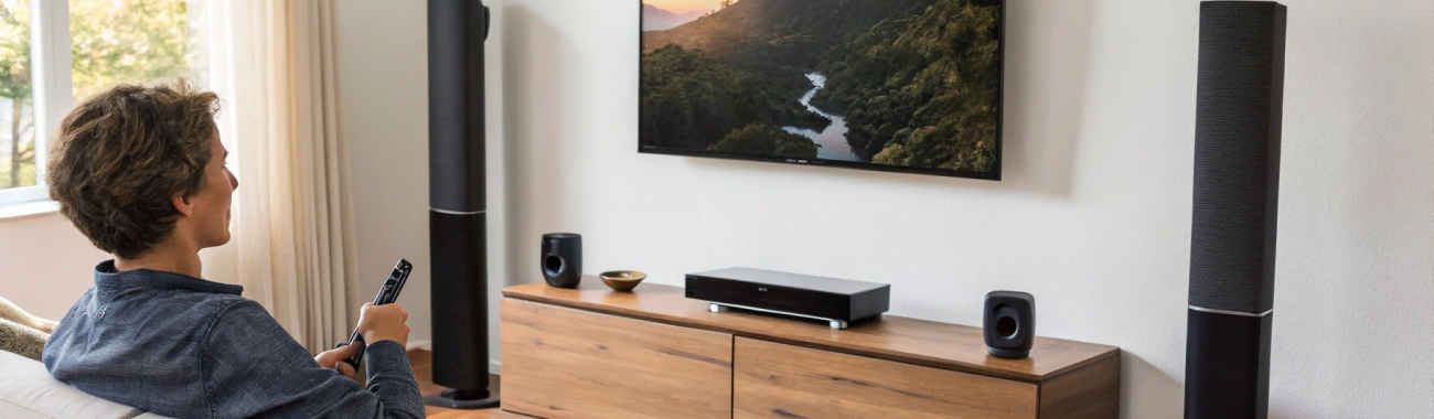 Саундбар или башенные колонки: что лучше для телевизора и Apple TV в квартире