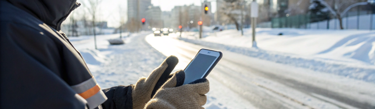 Топ iPhone и Android‑смартфонов 2025 для работы в перчатках и на улице