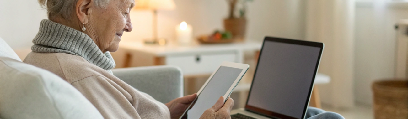 Сравнение iPad, Samsung Tab и ноутбуков для пожилых, которые много пишут сообщения