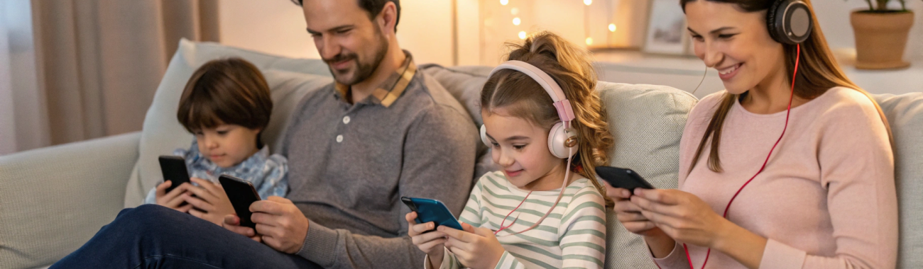 Как настроить общий семейный плейлист подкастов и аудиокниг на iPhone и Android