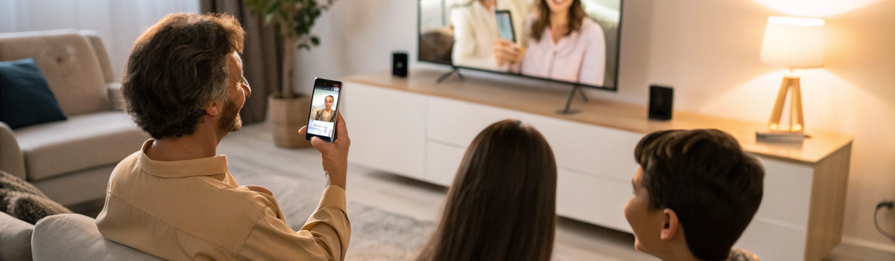 Сравнение iPhone и Android как устройства для видеосвязи с телевизором