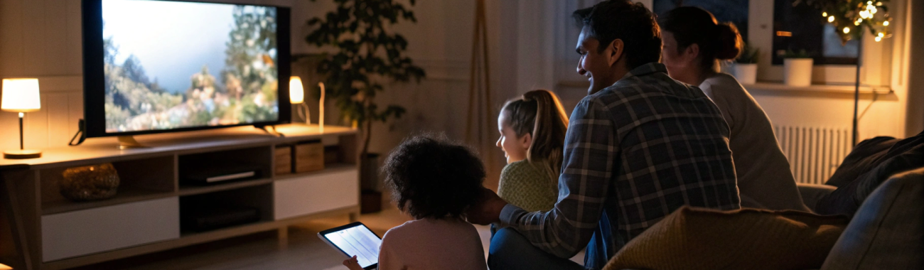 ТВ-приставка, Smart TV или iPad на подставке: что удобнее для семейного вечера сериалов