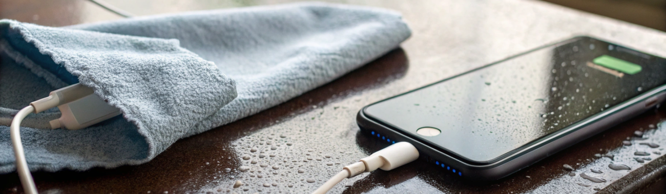 Что делать, если iPhone или Android пишет «Влага в разъёме»: как безопасно высушить и когда можно заряжать