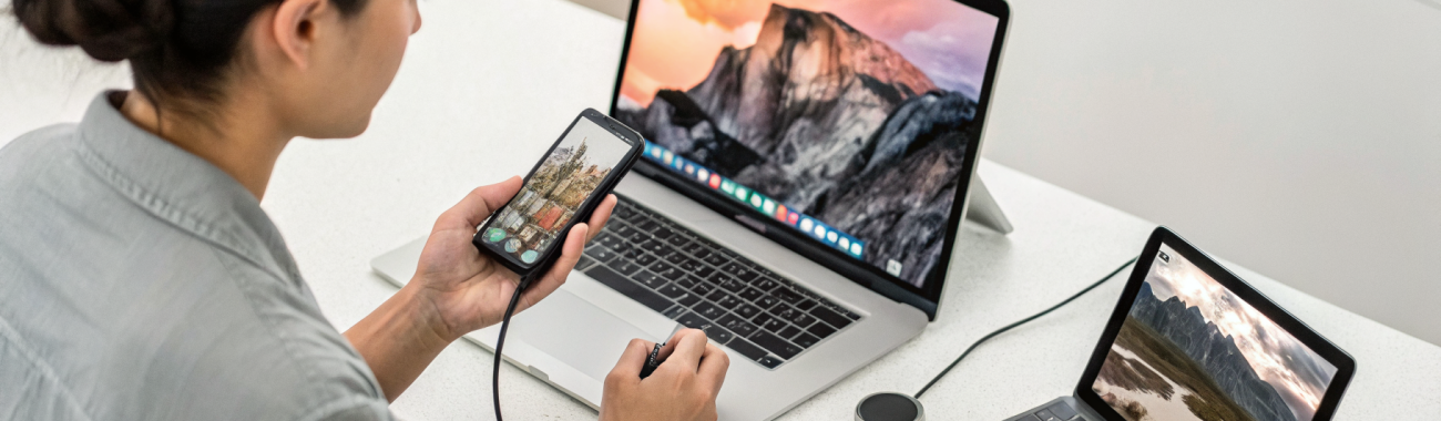 Как проверить перед покупкой, поддерживает ли iPhone, iPad или MacBook внешний монитор с зарядкой по одному USB-C кабелю