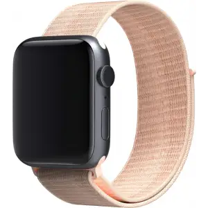 Ремешок moonfish для Apple Watch 42/44/45/49 мм, нейлон, «розовое золото»
