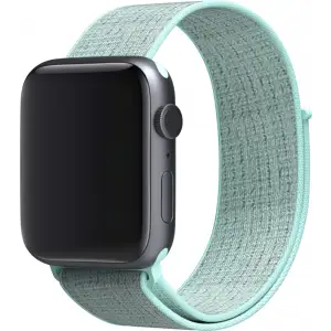 Ремешок moonfish для Apple Watch 42/44/45/49 мм, нейлон, бирюзовый