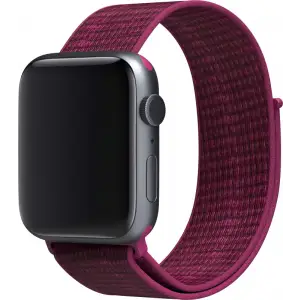 Ремешок moonfish для Apple Watch 42/44/45/49 мм, нейлон, малиновый
