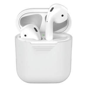 Чехол силиконовый Deppa для AirPods (Прозрачный)