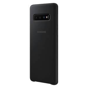 Чехол Samsung Silicone Cover Galaxy S10 (Чёрный)