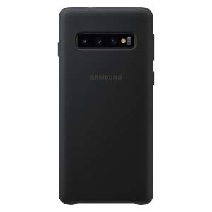 Чехол Samsung Silicone Cover Galaxy S10 (Чёрный)