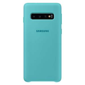 Чехол Samsung Silicone Cover Galaxy S10 (Зелёный)