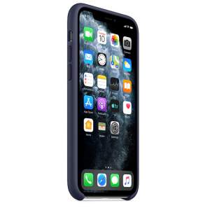 Чехол для Apple iPhone 11 Silicon Case Protect (Темно-синий)