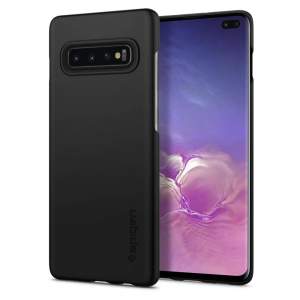 Чехол Spigen для Samsung Galaxy S10+ Thin Fit (Черный)