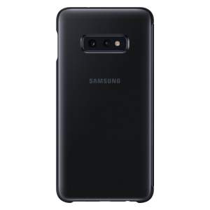 Чехол Samsung Clear View Cover Galaxy S10e (Чёрный)