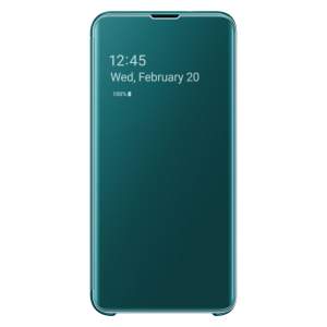 Чехол Samsung Clear View Cover Galaxy S10e (Зелёный)