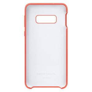 Чехол Samsung Silicone Cover Galaxy S10e (Розовый)