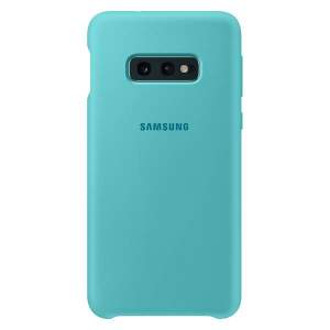 Чехол Samsung Silicone Cover Galaxy S10e (Зелёный)