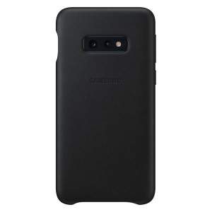 Чехол Samsung Leather Cover Galaxy S10e (Чёрный)