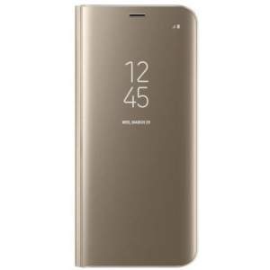 Чехол Clear View Standing для Samsung S9 (G960) (Gold)