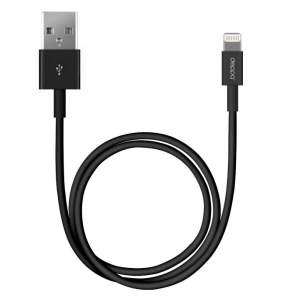 Кабель Deppa Lightning to USB Cable 1.2m (Черный)