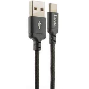 Кабель Hoco Premium X14 Speed Data Cable USB-C to USB Cable 1.0m (Черный)