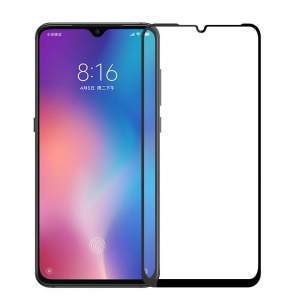 Защитное стекло для Xiaomi Mi 9 (С черной рамкой)