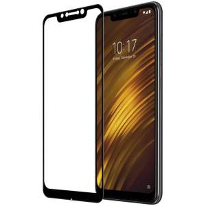 Защитное стекло для Xiaomi Pocophone F1 (С черной рамкой)