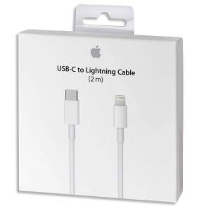 Кабель Apple Lightning на USB-C Cable 2.0m (Белый)