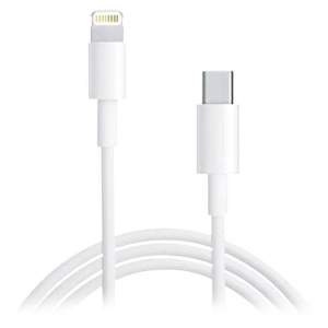 Кабель Apple Lightning на USB Type-C Cable 1.0m Белый