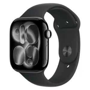 Умные часы Apple Watch Series 11, 42 mm, Jet Black Aluminum Black Sport Band S/M