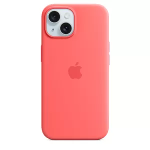 iPhone 15 Silicone Case with MagSafe - Гуава