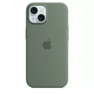 iPhone 15 Silicone Case with MagSafe - Кипарис