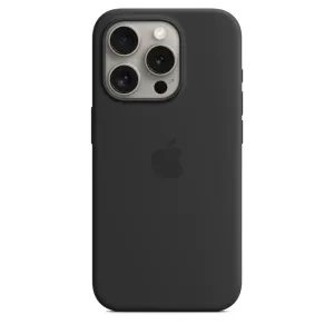 iPhone 15 Pro Max Silicone Case with MagSafe - Черный