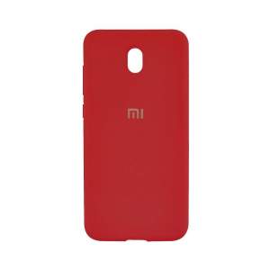 Чехол силиконовый Silicon cover для Xiaomi Redmi 8а (Красный)